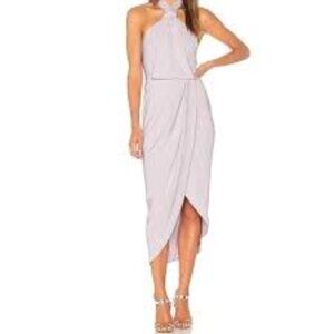 Shona Joy Knot Drape Dress - Size 4 - Lilac